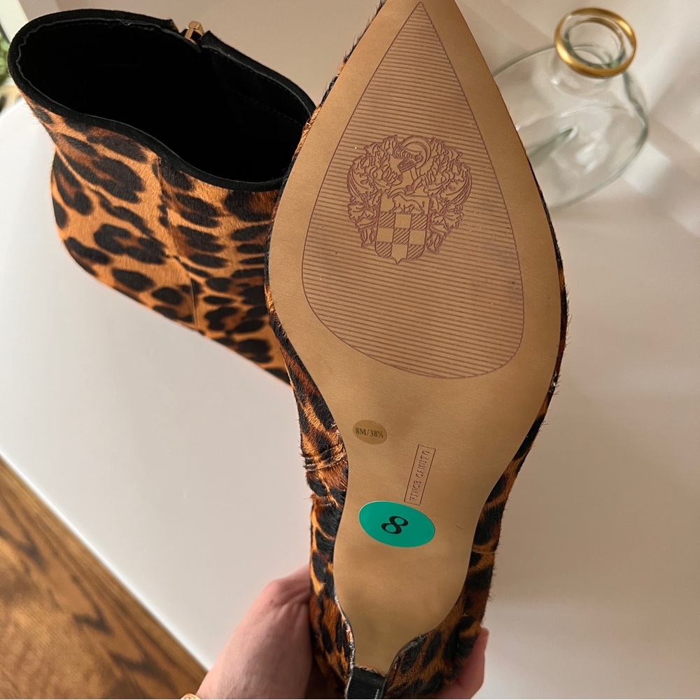 Vince Camuto Leopard Bootie - Picture 3 of 3